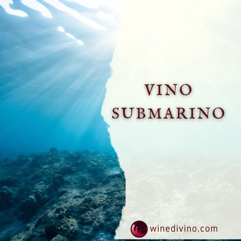 El vino submarino